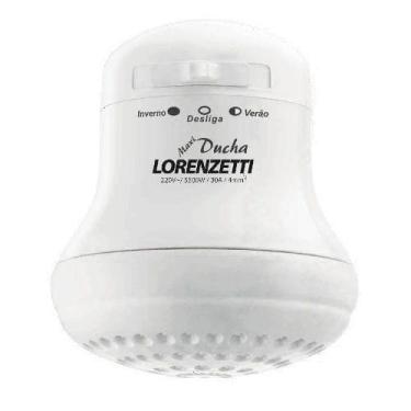 Imagem de Ducha Maxi 127V 4600W - Lorenzetti  - 7530111 - Unitário, Branco, 4600