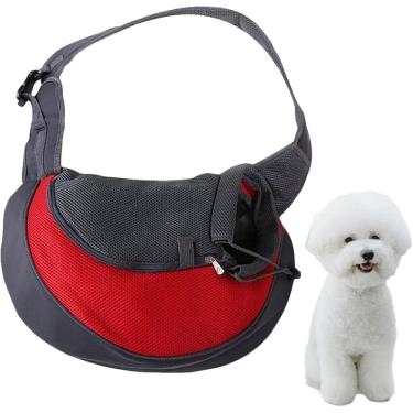 Imagem de Bolsa Canguru Pet Transporte Gato Caes Cachorro Animais Estimaçao Caminhada Passeio Lazer Confortavel Seguro