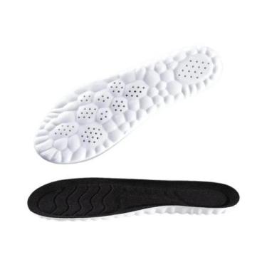 Imagem de Palmilhas Ortopédicas Unissex Super Macias Com Suporte De Arco 4D Para