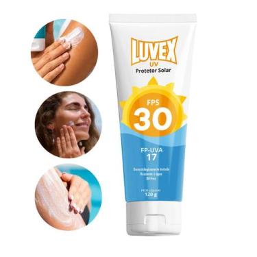 Imagem de Protetor Solar 120g Uv Fator 30 Uva 17 Luvex
