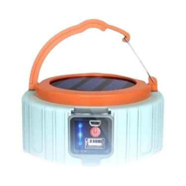 Imagem de Lanterna LED Solar Recarregável USB Para Camping, Luzes De Emergência 