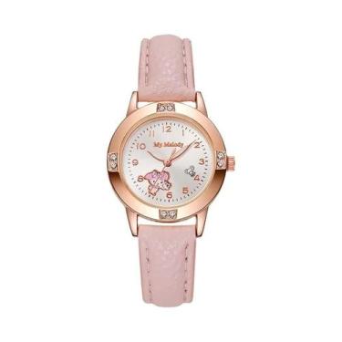 Imagem de Relógio De Quartzo Kawaii Hello Kitty Kuromi Cinnamoroll Para Meninas,