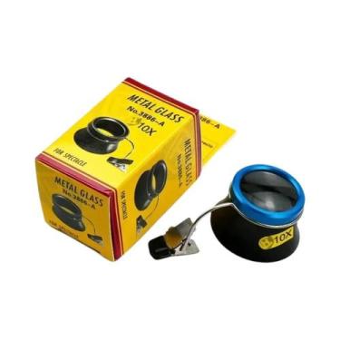 Imagem de Lupa De Óculos Portátil De Alta Ampliação 5X 10X 20X Para Reparo De Re