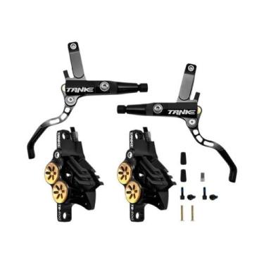 Imagem de Freio a Disco Hidráulico Ultraleve TANKE MTB 4 Pistões 900/1700mm Com 