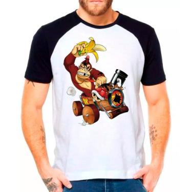 Imagem de Camiseta donkey kong jogos games camisa masculina lançamento 01 - DESI