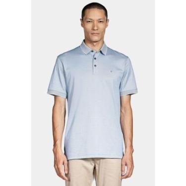 Imagem de Polo Interlock Tech Manga Curta Azul Ciano-Masculino