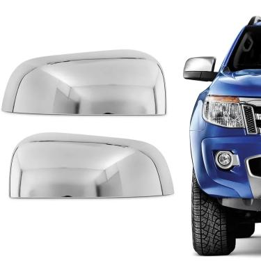 Imagem de Aplique Cromado Capa Retrovisor Ford Ranger 2013 à 2021 Par