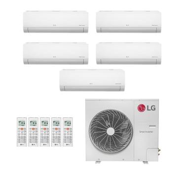 Imagem de Ar-Condicionado Multi Split Inverter LG 48.000 (5x Evap HW 12.000) Só Frio 220V