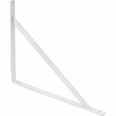 Imagem de Cantoneira Tipo Mão Francesa, Cor Branca, 20 Cm, Vonder Ostenvonder