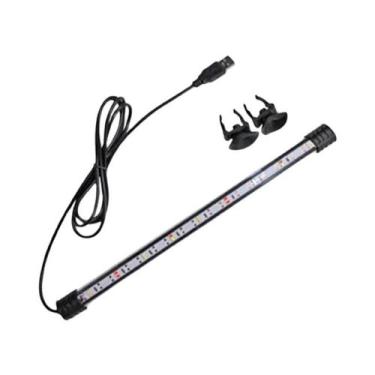 Imagem de Luz LED Para Aquário Com Plug USB 18-58cm, Lâmpada Submersível À Prova