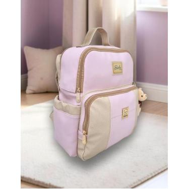 Imagem de Mochila Bolsa Costas Maternidade Menino Menina Enxoval - Linha Deluxe 