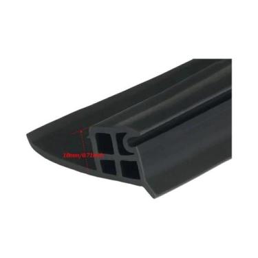 Imagem de Barra De Vedação De Alumínio De 1m Para Janelas Deslizantes, Defletor 