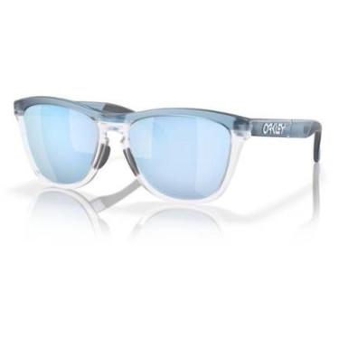 Imagem de Óculos de Sol Oakley Frogskins Transparent Stonewash 0955-Masculino
