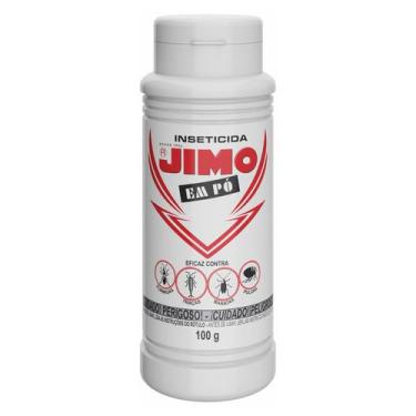 Imagem de Jimo inseticida em pó contra formigas barata traça pulgas 100g