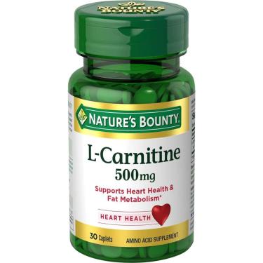 Imagem de Nature'S Bounty L-Carnitina 500 Mg, 30 Comprimidos-Unissex