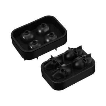 Imagem de Forma De Silicone Para Gelo Com Liberação Fácil Para Uísque, Coquetéis