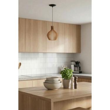 Imagem de Pendente GM Luminária Teto Decoração Casa Móveis Cozinha 3D Completo -