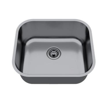 Imagem de Cuba de Inox para Cozinha N3 40x34x17cm Polida com Válvula Ghel Plus -