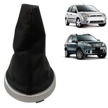 Imagem de Coifa Alavanca Cambio Console Fiesta 03 a 14   Ecosport 03 a 12  KA 07