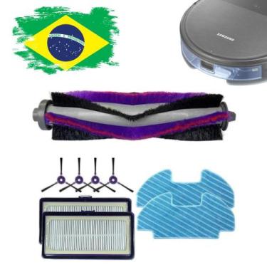 Imagem de Escovas, Filtro E Mop Para Robô Sansung Powerbote Vr5000rm Aspirador S