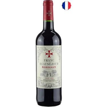 Imagem de Vinho Francês Tinto Franc Beauséjour Bordeaux Garrafa 750ml