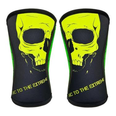 Imagem de Joelheira Alta Performance - 5mm - Caveira - (Par)-Unissex