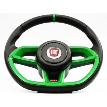 Imagem de Volante Esportivo Gti Palio 1996 97 98 99 2000 A 2013 + Cubo - Fiat