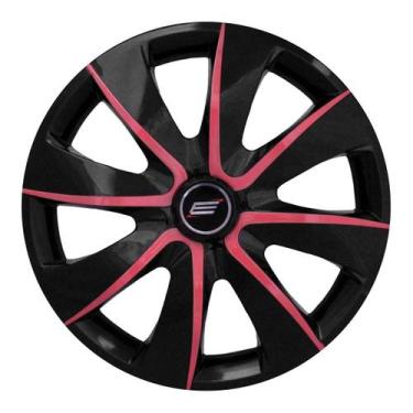Imagem de Calota esportiva prime aro 13 pink - 1011 - Elitte