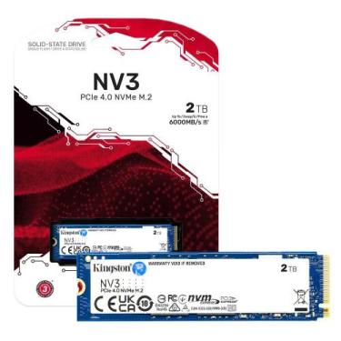 Imagem de HD SSD M.2 Kingston NV3 PCIE 4.0X4 NVME 2Tb SNV3S2000G 6452