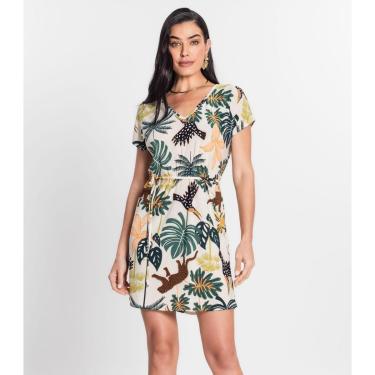 Imagem de Vestido Feminino Liganete Infinita Cor Bege-Feminino