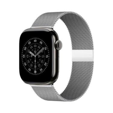 Imagem de Pulseira Milanese Loop Para Apple Watch S11 10 42mm 46mm, Compatível C