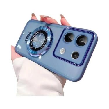 Imagem de Capa De Telefone Magnética Transparente Com Suporte Para MOTO Edge 60 