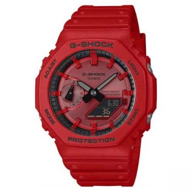 Imagem de Relógio Masculino Casio G-Shock Anadigi Vermelho GA-2100RRB-4ADR
