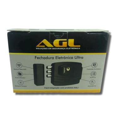 Imagem de Fechadura eletronica ultra branca 42mm - - AGL