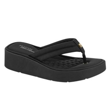 Imagem de Chinelo Feminino Tamanco Dedo Ortopedico Modare 7226101 Cor:PretoTaman