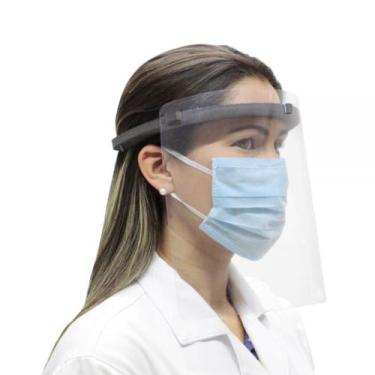 Imagem de Face Shield Lite Comforte Ultra Leve AC154 PRETO - Ortho Pauher