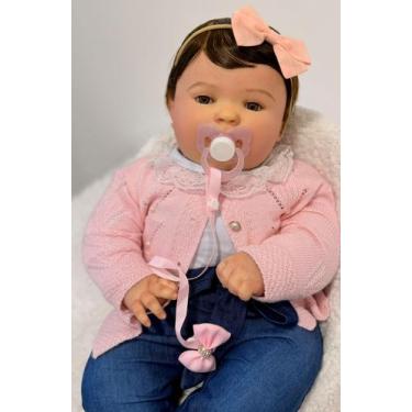 Imagem de Bebe Reborn Muito Realista Joseph Realista Menina - Ana Dolls