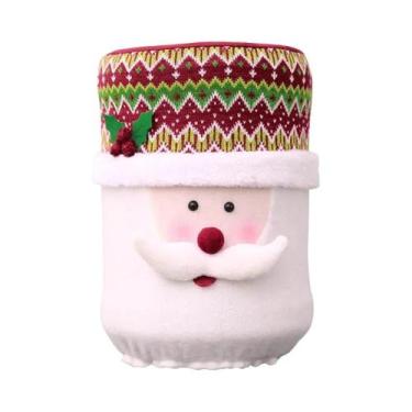 Imagem de Capa Elástica Para Garrafa De Água De Natal De 5 Galões Com Tema De Pa