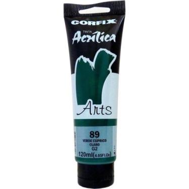 Imagem de Tinta Acrilica Arts Corfix 120ml G2 089- Verde Cuprico