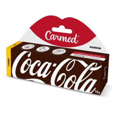 Imagem de Hidratante Labial Carmed Coca Cola Marrom 10g