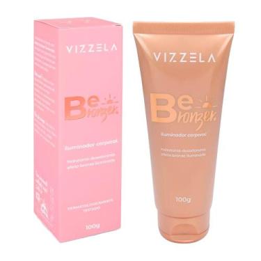 Imagem de Vizzela Be Bronzer Iluminador Corporal 100g - Vizzela Cosméticos