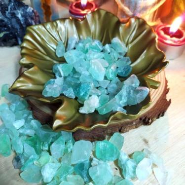 Imagem de Pedra Fluorita Verde Bruto - Insônia e Ansiedade - Cristal Natural - C