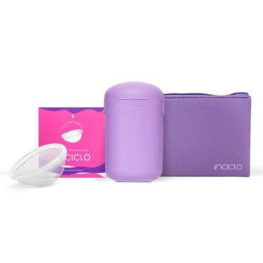 Imagem de Kit Disco Menstrual + Cápsula Esterilizadora + Necessaire Neoprene Inc