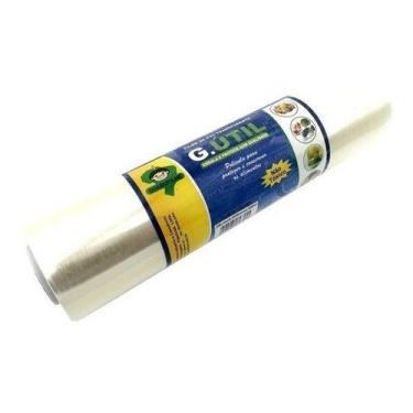 Imagem de 10 Rolos Bobina Plastico De Filme Pvc 28cm X 300 Metros  Kit 20un - hi