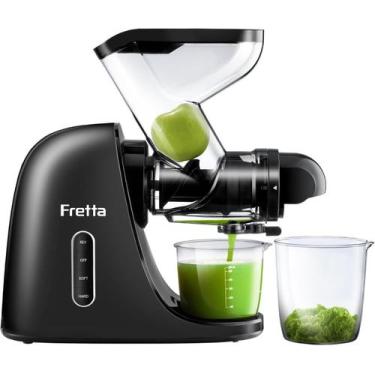 Imagem de Centrífuga Fretta Cold Press Masticadora 200W com Entrada de 7,5 cm