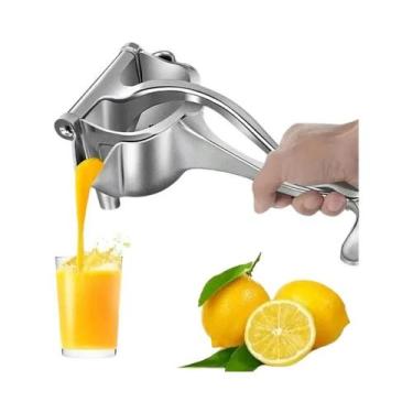 Imagem de Espremedor Manual De Alumínio Para Frutas: Romã, Laranja, Limão E Cana