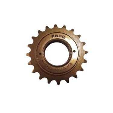 Imagem de Roda Livre 20 Dentes Com Esferas Toda Dourada Para Bike - Paco