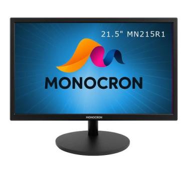 Imagem de Monitor 21.5 Polegadas Monocron MN215R1 Full HD 75Hz HDMI VGA Preto, B