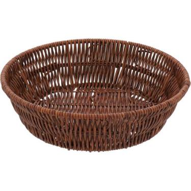 Imagem de Cesta Home&Co 6x25x25cm Plástico Natural para Organizar Guardar e Deco