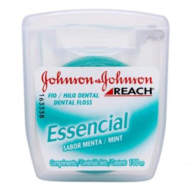 Imagem de Fio Dental Reach Essencial Menta Remove Placa Bacteriana 100m